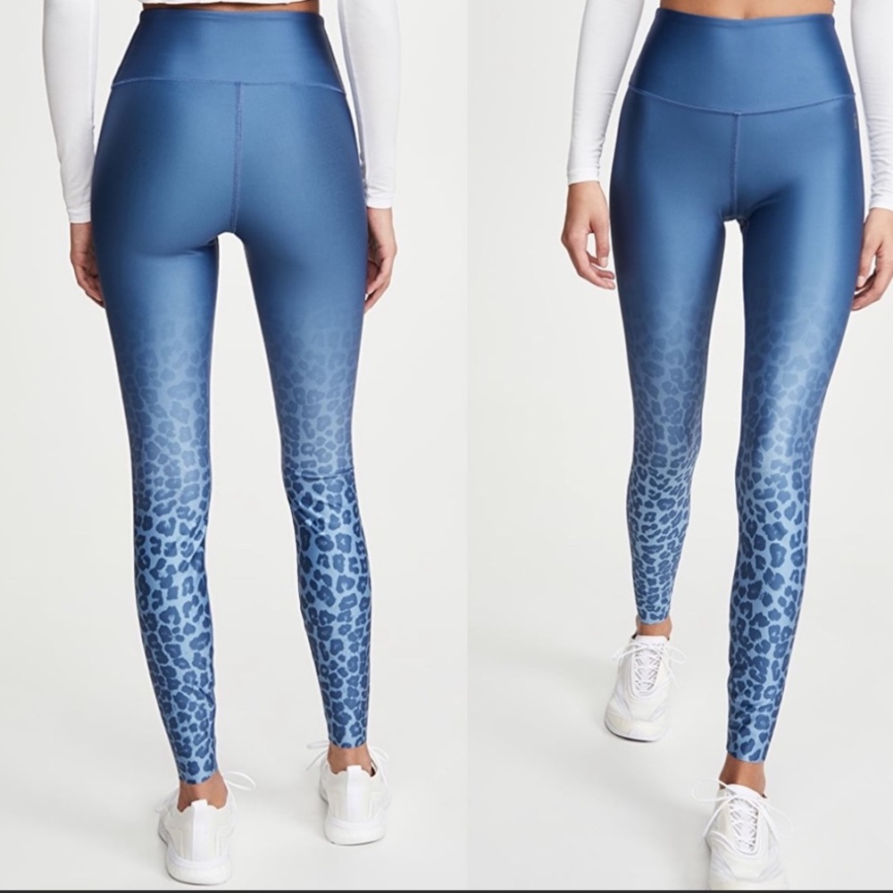 NWT Good American Tonal Ombre Leggings SkyLeopard